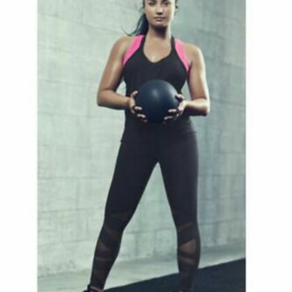 Fabletics Demi Lovato Black Martina Leggings - Picture 4 of 8
